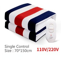 220v 전기 난방 담요 온도 조절기 던지기 담요 더블 바디 워머 침대 전기 매트리스 온열 카펫 매트 eu 플러그, 싱글 70x150cm