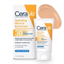세라베 틴티드 선스크린 SPF30 자외선차단제 순한선크림 50ml, 기본