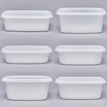 사각 밀폐 죽용기 1개, 죽용기특대형(1050ML)