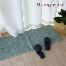 샤인 주방 발매트 코코L 러그 1+1, 그레이:코랄