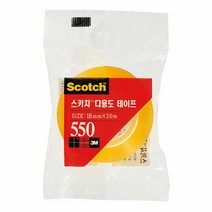 [KT알파쇼핑]스카치 테이프 리필(550R 18mmX20M 3M)