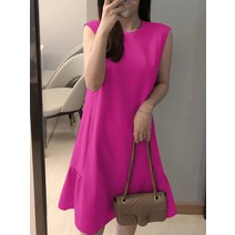 VONDA 여성 여름 민소매 원피스