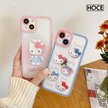HOCE 아이폰 13 12 11 pro xs max xr 8 7 + se2 폰 케이스 캐릭터 투명 리본 고양이 스누피 토끼 곰돌이 케이스