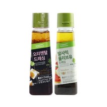 (냉장)[풀무원]오리엔탈드레싱240g+발사믹 올리브유드레싱235g