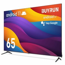 프리즘코리아 프리즘 바이런 65형 4K 구글 안드로이드11 스마트TV ABC65G_벽걸이설치, 단일옵션