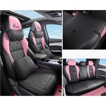 BYD Atto 3 위안 플러스용 자동차 시트 커버 겨울 풀 맞춤형 나파 가죽 인테리어, 01 1 Set