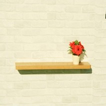 선반(간편 무지주 나무선반 SET 올리브 600)택색상 선반대셋트 무지지주, 화이브