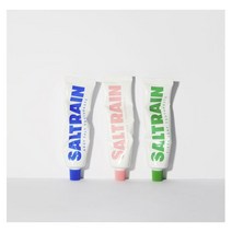 [솔트레인] [단품] 치약 100g (블루/그린/핑크 중 색상선택), 색상:그린