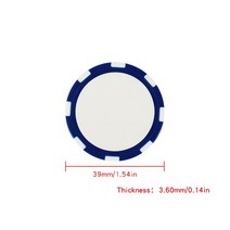 골프공회수기 타이틀리스트골프공내마 모성 골프 공 마커 클립 빈 칩 3 색 선물, 02 1 Pcs Blue