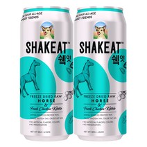SHAKEAT 강아지 말고기 캔사료 2p, 말, 185g, 9세트