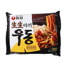 [메가마트]농심 생생 야끼 우동 251g, 1개
