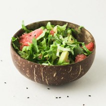 요플레 식사 아사이보울 씨리얼 빙수 그릭 껍질 예쁜 홈 코코넛 수공예품, 더 큰 만족 (약 500-550ml)