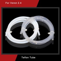 TS GLOBAL 1미터 3D 프린터 수 클리어/화이트 PFA PTFE 튜브 파이프 J 헤드 엔드 RepRap Rostock Bowden Ex, 08 Clear-4x6mm