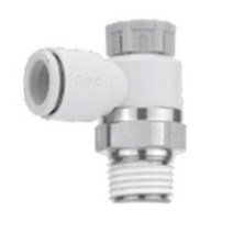 AS2201F-02-06SA 엘보 락타입 SMC 에스엠씨 원터치피팅 FITTING 스피드컨트롤러 SPEED CONTROLLER 유량 조절 밸브 제어 NSE GNSE