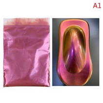 범퍼 셀프 부분 도색 카멜레온 안료 아크릴 페인트 파우더 코팅 자동차 공예 네일 장식 아트, [01] A