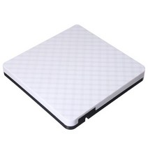 외장cd롬 외장 cd odd 리더기 1pc 고품질 USB 3.0 외부 DVD 버너 내구성 RW/CD ROM 작가 드라이브 리더 PC 노트북 컴퓨터, [02] White