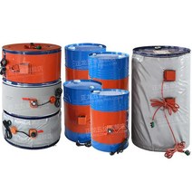 실리콘 드럼밴드히터 온도제어 220V 200L 온열 발열기, 250 17402KW 보온 손잡이200L