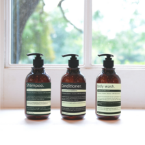 호텔 욕실 디스펜서 샴푸통 바디워시통 린스통 컨디셔너통 520ml, 컨디셔너