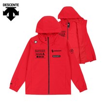 데상트 Descente남녀공용 스위스 스키팀 바람막이자켓 SM323SJK91_RED