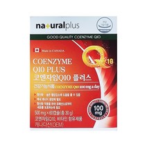 내츄럴플러스 코엔자임Q10 플러스 60캡슐, 1개