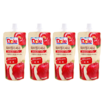동원 Dole 워터젤리 사과 130ML 4개