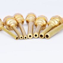 글루건 무선 핫멜트 1.5x70mm 1.8x55mm 글루 건 구리 롱 노즐 크고 작은 직경 1mm 렌치 포함 1 개/로트, [12] 1.2x32mm