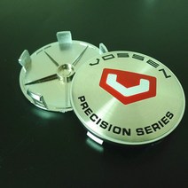 Vossen-프리시전 시리즈 68mm 휠 캡 허브 자동 림 센터 커버 스타일링 액세서리 4 개, 02 B, 1개
