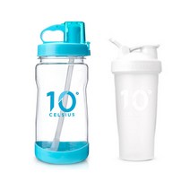 10도씨 허벌라이프 1L빨대물통+ 600ML쉐이커보틀, 빨대물통민트+쉐이커보틀화이트