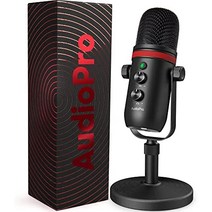 유튜브 방송 마이크 미국 AUDIOPRO USB - PC/노트북/전화/PS4/5용 컴퓨터 콘덴서 게이밍-630575