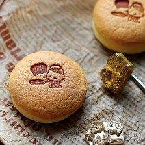 베이킹인두 불도장 스마일 로고제작 주문제작 벚꽃 요리 음식 빵 떡 카스테라 햄버거 케이크 도장 스템프 가죽불박, 8. 인두 3cm + 손잡이포함