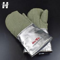 방열 제빵 오븐 벙어리장갑 단열 실험실, Mn-gr1000-1 한 켤레
