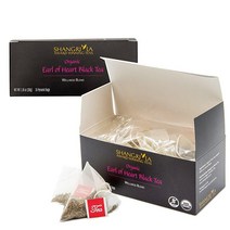 Shangri La Wellness 잉글리시 브렉퍼스트 홍차 2팩 티백 15개, 하트 백작