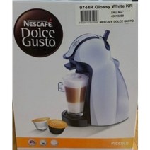 돌체구스토 피콜로 스노우화이트(9744 white), 레드체리