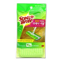 3M 클립형 막대걸레 극세사 리필 2매, 단품