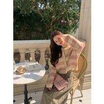 여성롱 볼레로 여자가디건코디 루즈핏 스트라이프 가디건 사무실 니트롱 니트나시 여자가디건브랜드 여성여름 롱가디건