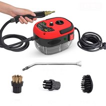 스팀 고압 청소기 차량용 세차기 산업용 업소용 세척기 핸디 분사기 다기능 2500w 고온 김이 나는 에어컨 주방 후드 자동차, 하얀, 에게