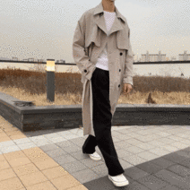 이브컴퍼니 봄 가을 남성용 오버핏 트렌치코트 3컬러 (3070-1)