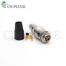 히로세 커넥터 HR10A-7P-6S (73) / 산업용 카메라 6 핀 암 플러그 소켓, 03 plug and Socket