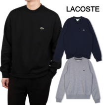 라코스테 LACOSTE 맨투맨 베이직 크루넥 티셔츠 블랙/네이비/그레이 3종택1