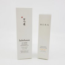 설화수 상백 선크림SPF50+ PA++++ 50ml + 헤라 선메이트 프로텍터 40ml 증정, 상백크림 1호+ 헤라 선메이트
