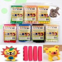 굳지 않는 칼라 유토 점토 리필 클레이 미술 교구, 주황