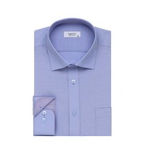 바찌 모달 솔리드 비즈니스 일반핏 긴소매 셔츠 블루 VD1L3BR101B0