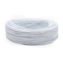 전선 PVC 절연 램프 조명 구리 케이블 LED DIY 라인 600V 2M/5M 24 22 20 18 16 14 12 10 8 AWG UL1015, 01 White_01 5m_01 22AWG
