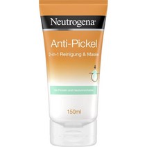 유럽직구 Neutrogena 뉴트로지나 안티 피켈 2in1 클렌저 & 마스크 150ml