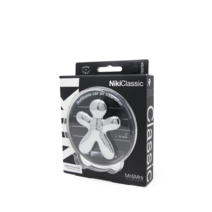 미스터앤미세스 니키 클래식 차량용 방향제 퓨어메탈실버, 1개입, 1개