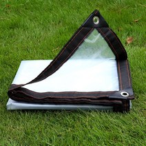 투명 방수 그늘 천 타포린 경량 방수 가든 가제보 파라솔 저가형 원두막 홍보 천막 리조트 대형 야외용 발코니 가림막 이동식 커버 텐트 비 보호 발코니 꽃 식물 쉼터, 1x3m