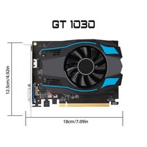GTX 1060 RX 580 데스크탑 컴퓨터 게이밍 그래픽 카드 1GB-8GB 비디오 GT1030 GT730 GT610 GTX650, 07 GT1030
