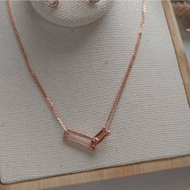 (무료배송!특가!사은품증정!당일배송!)볼드크로스 팬하 이지아 14k로즈골드 실버목걸이(금은방용 92.5)단독제작상품