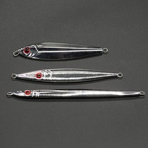 피싱템 크롬 메탈지그 쇼어지깅 슬로우 롱 라이트 지그 왕돌초 빅게임 대방어 부시리 삼치 대구낚시, 길쭉크롬메탈, 200g