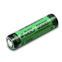 블랙울프 18650 B3 LG셀 충전 배터리 3500mAh, 2개, 1개입